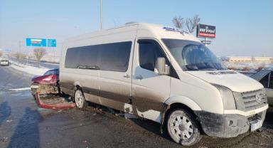 Kayseri'de Buzlanma Kazaya Sebep Oldu