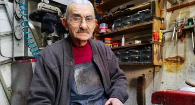 Kayseri’de Kış, Ayakkabı Tamircilerini Hareketlendirdi