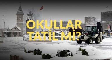 Kayseri'de Okullar Tatil Mi?