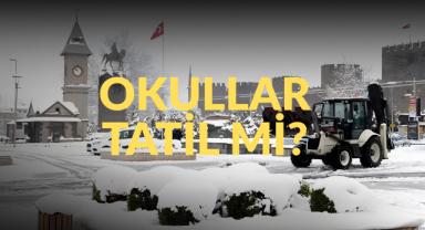 Kayseri'de Okullar Tatil Mi?