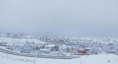 Kayseri Sabah Beyaz Bir Manzaraya Uyandı