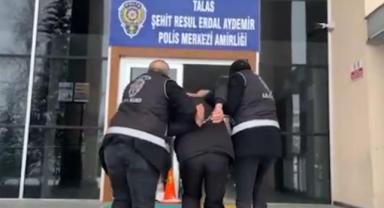Kayseri Talas’ta Eğitim Kurumuna Giren Hırsız Tutuklandı