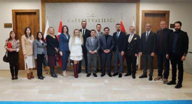 Kayseri Turizminin Geleceği Masaya Yatırıldı: Vali Çiçek KAYOTED’i Kabul Etti