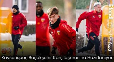 Kayserispor, Başakşehir Karşılaşmasına Hazırlanıyor