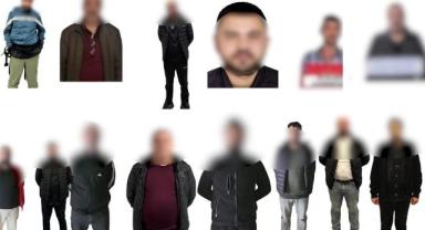 Kırmızı Bültenle Aranan 13 Suçlu Türkiye'ye Getirildi