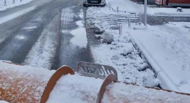 Kocasinan Belediyesi Kar Yağışına Karşı Gece Boyu Sahadaydı