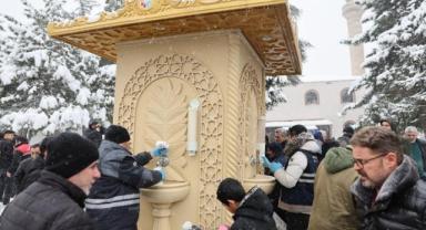 Kocasinan’da İkram Çeşmesi:Sıcak Çorba ve Salep İkram Ediyor