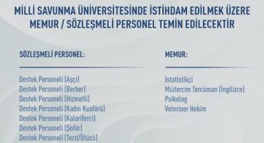 MSÜ Duyurdu: Personel Alımı Yapılacak!