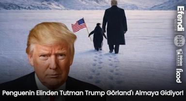 Penguenin Elinden Tutman Trump Görland'ı Almaya Gidiyor!