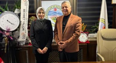 Sarraflar Derneği Başkanı’ndan Neslihan Köklü’ye ziyaret