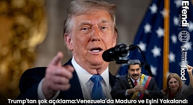 Trump'tan Şok Açıklama:Venezuela'da Maduro Ve Eşi Yakalandı