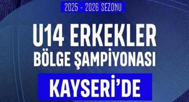 U14 Erkek Basketbol Bölge Şampiyonası Kayseri’de Başlıyor