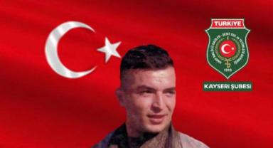 Vatanı İçin Şehit Düşen Kayserili Kahraman İbrahim Albayrak Anıldı