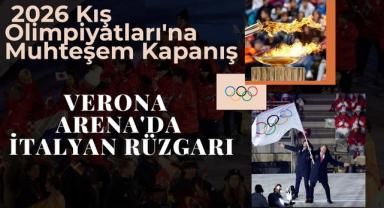 2026 Kış Olimpiyatları'na Muhteşem Kapanış