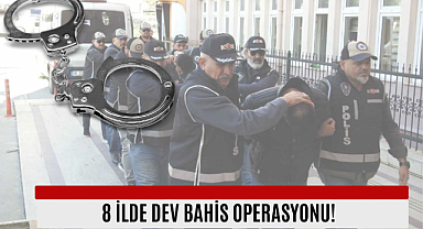 Antalya Merkezli 8 İlde Yasa Dışı Bahis Operasyonu: 72 Gözaltı Kararı