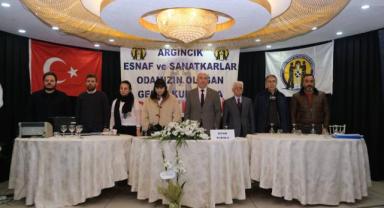 Argıncık Esnaf Odası’nda Sayit Akpınar Güven Tazeledi