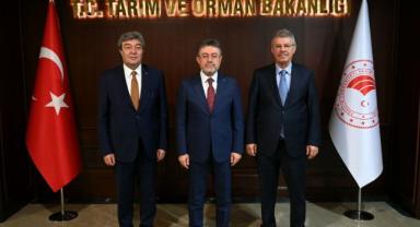 Başkan Hüseyin Akay ile Kayseri Milletvekili Dursun Ataş, Yumaklı'yı Ziyaret Etti