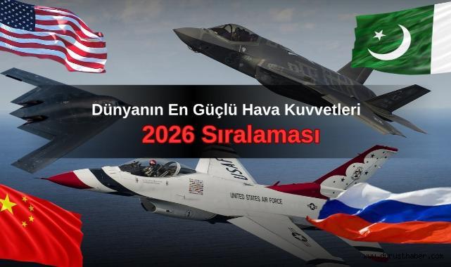 Dünyanın En Güçlü Hava Kuvvetleri 2026 Sıralaması