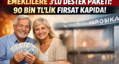 Emeklilere 3’lü Destek Paketi: 90 Bin TL’lik Fırsat Kapıda!