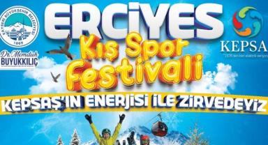 Erciyes’te Kış Spor Festivali Başlıyor
