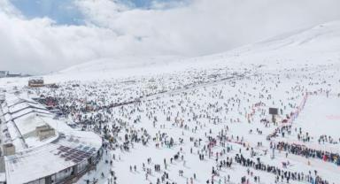 Erciyes’te Pistler Doldu, Hafta Sonu Coşkusu