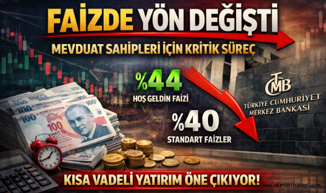 Faizde Yön Değişti: Mevduat Sahipleri İçin Kritik Süreç Başladı!