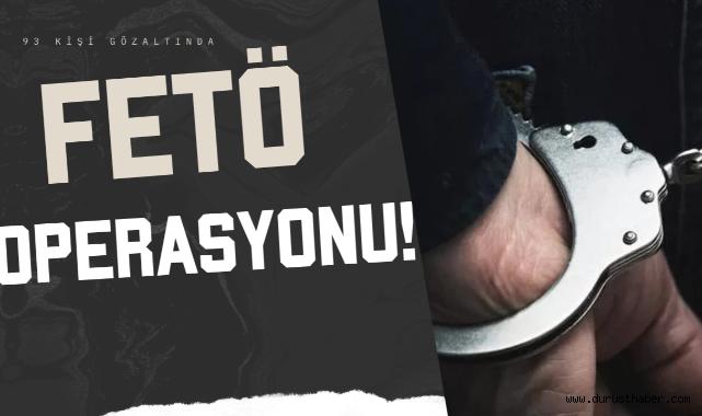 FETÖ Operasyonu: 93 Vergi Müfettişi Gözaltında