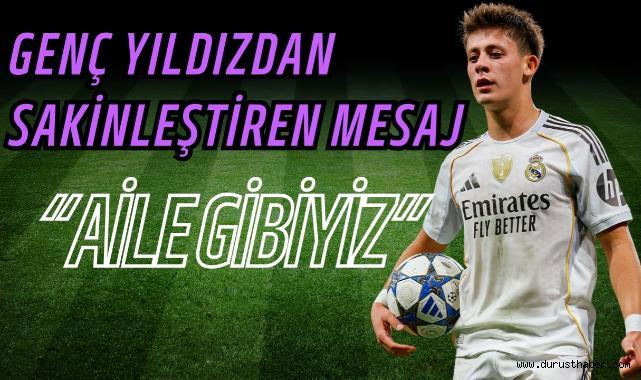 Genç Yıldızdan Sakinleştiren Mesaj: