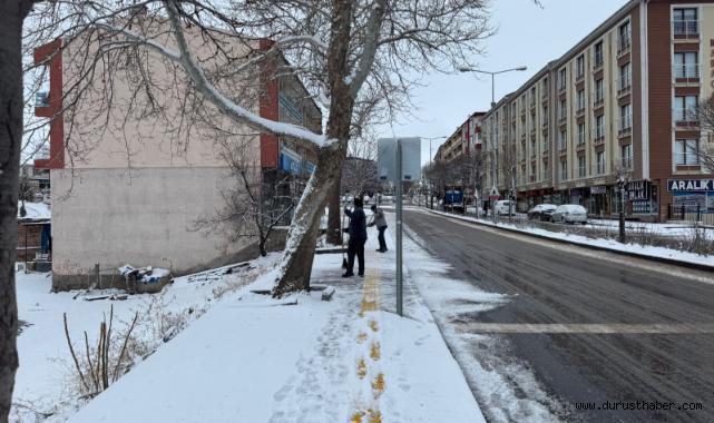 İncesu'da Kar Mesaisi Aralıksız Sürüyor