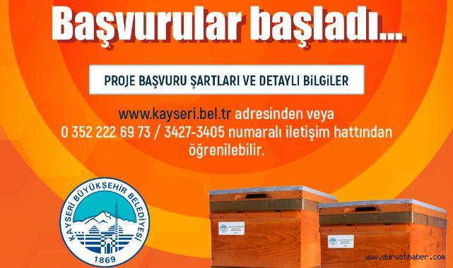Kayseri Büyükşehir’den Arıcılara Büyük Destek