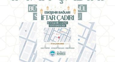 Kayseri’de 3’üncü İftar Çadırı Eskişehir Bağları’nda Açıldı