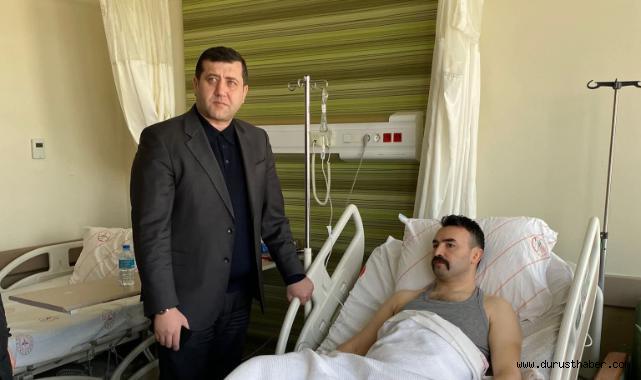 Kayseri'de Yaralanan Polise Ersoy'dan Moral Ziyareti