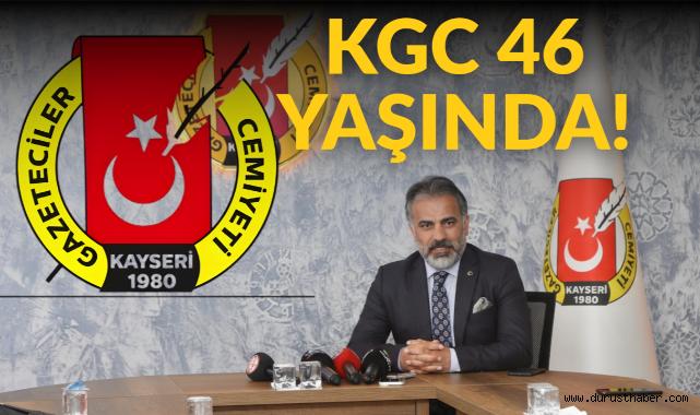 Kayseri Gazeteciler Cemiyeti 46 Yaşında!