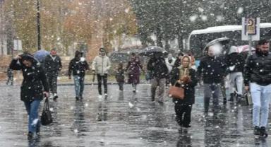Kayseri İçin Kuvvetli Yağış ve Kar Alarmı