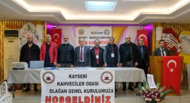 Kayseri Kahveciler Odası'nda Seçim! Kaya Güven Tazeledi
