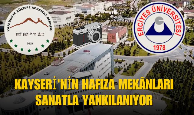 Kayseri'nin Hafıza Mekânları Sanatla Yankılanıyor