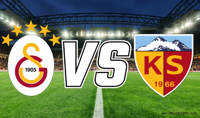 Kayserispor İçin Kritik Viraj: Kayserispor Galatasaray Deplasmanında