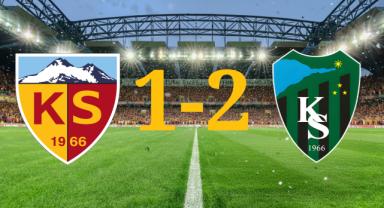 Kayserispor Kocaelispor'a 2 1 Mağlup Oldu