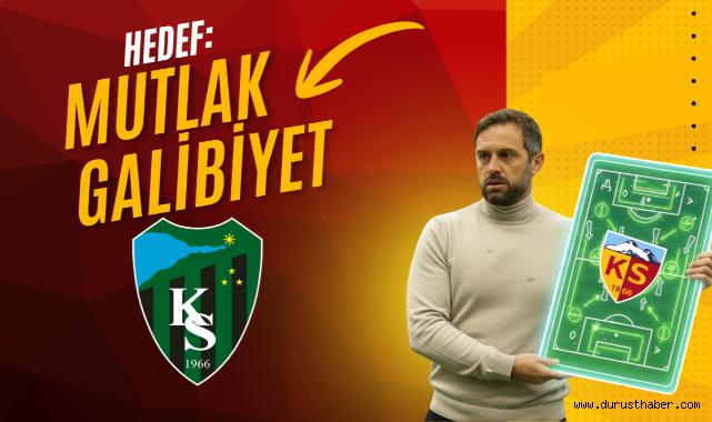 Kayserispor'un Kocaelispor Maçı Taktiği Belli Oldu: Dalovic O Taktikle Kazanacak!