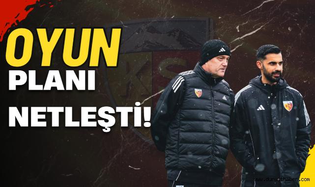 Kayserispor'un Yeni Hocasının Oyun Planı Netleşti: O Taktikle Kazanacak!