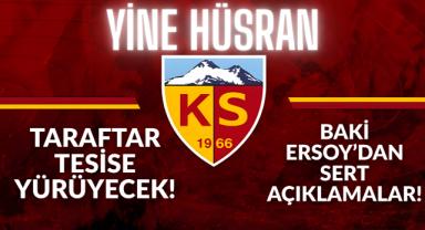 Kayserispor Yenildi Taraftar Sinirlendi: Tesislere Gidilecek!