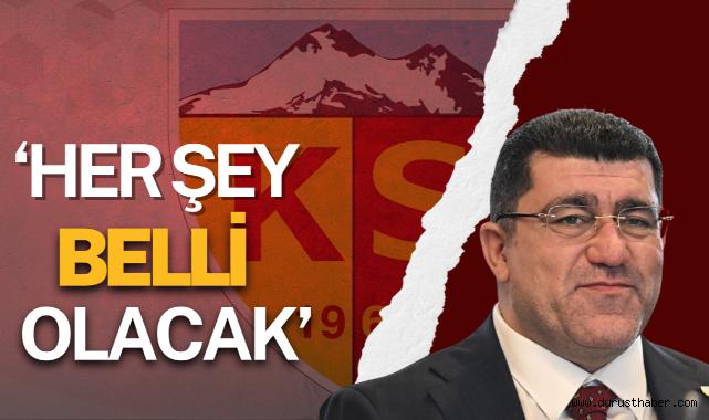 Nurettin Açıkalın'dan Dikkat Çeken Açıklamalar Geldi Takımın Kaderi Bugün Belli Olacak