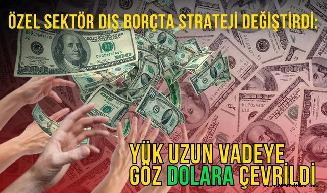 Özel Sektör Dış Borçta Strateji Değiştirdi: Yük Uzun Vadeye, Göz Dolara Çevrildi