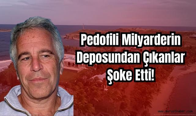 Pedofil Milyarderin Deposundan Çıkanlar Şoke Etti!