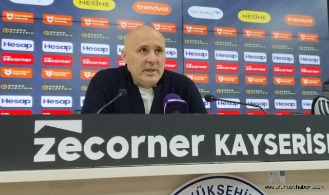 Sami Uğurlu: Telafi Gücümüz Var, Duran Top Golü Kaybettirdi