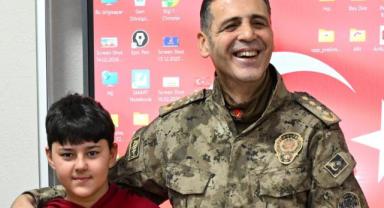 Şehit Polis Memurunun Oğluna Emniyet Müdürü'nden Sürpriz Kutlama