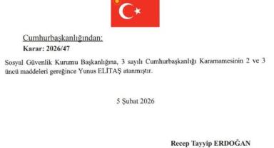 SGK Başkanı Raci Kaya Görevden Alındı, BDDK Üyesi Oldu