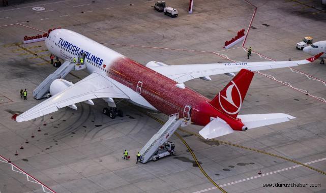 THY'nin 500. Uçağı TK Aile'yle Yeni Dönem Başladı