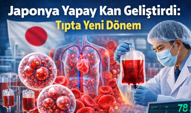 Tıp Dünyasında Çığır Açan Gelişme: Japonya Yapay Kan Geliştirdi