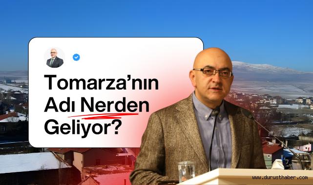 Tomarza'nın Adı Nereden Geliyor? AK Parti Kayseri Milletvekili Murat Cahid Cıngı Açıkladı!